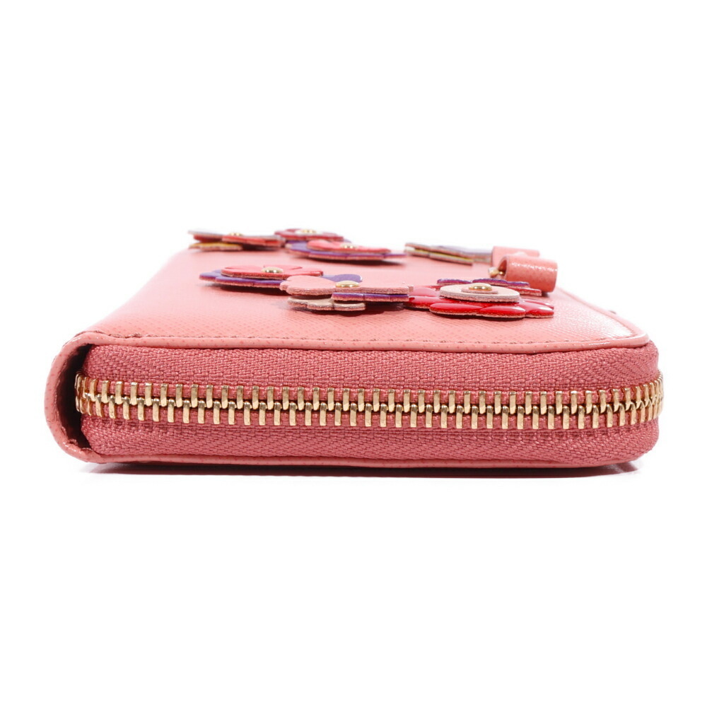 Salvatore Ferragamo Patchwork Long Pink Leather W… - image 3